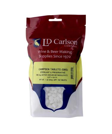 Buy Campden Tablets (Sodium Metabisulfite) - 1 Pound Bulk | Fast International Shipping - Buy Online on GoSupps.com