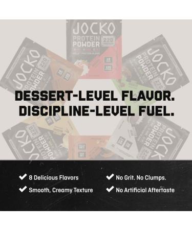 Jocko Fuel M lk Whey Protein Powder 22g Protein - Low Sugar Monk Fruit Blend - Muscle Recovery & Growth Packaging May Vary (26 Servings Chocolate Milkshake) Chocolate Milkshake 2 Pound (Pack of 1) - Buy Online on GoSupps.com