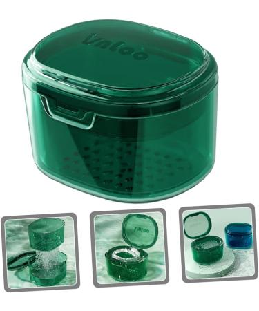 Minkissy Retainer Storage Box - Small Braces Bag & Cleaner Case for Dentures | Travel & Bathroom Organizer - Buy Online on GoSupps.com