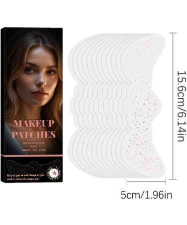  Samuliy Waterproof glitter face patches - Waterproof patches - Sparkling patches - For concerts masquerades music festivals parties - Buy Online on GoSupps.com