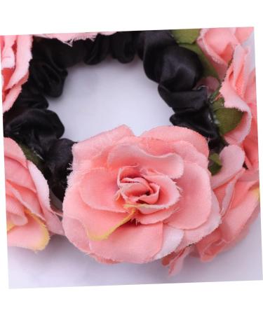 Beavorty 1pc hair wraps for women Hair Ties Scrunchy elastic hair ties elastic Hair Bands Ponytail girls thick hair Ponytail Holders flower hair ties fixed rope vacation the flowers - Buy Online on GoSupps.com