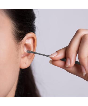 Milisten Ear Cleaner Kit - Effective Ear Wax Removal Tool with Spiral Spring Ear Spoon Tweezers & Scoop for Gentle Cleansing - International Shipping Available - Buy Online on GoSupps.com