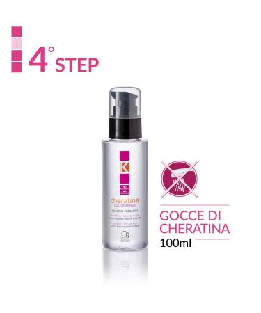 K-Cheratina Color Repair Treatment | Professional Shampoo Goji Berry Mask Serum & Keratin Drops for Colored & Bleached Hair - International Shipping Available - Buy Online on GoSupps.com