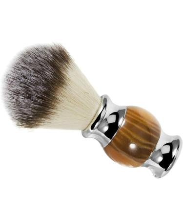 Shaving Brush 3 Pack for Men | Resin Handle Barber Shop Set - Brown - Buy Online on GoSupps.com