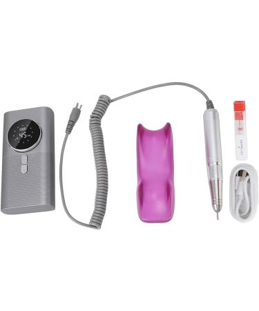 Electric Nail Grinder 45000rpm Portable Rechargeable Nail Drill with Low Noise for Manicure Multifunctional Grinding and Polishing - Buy Online on GoSupps.com