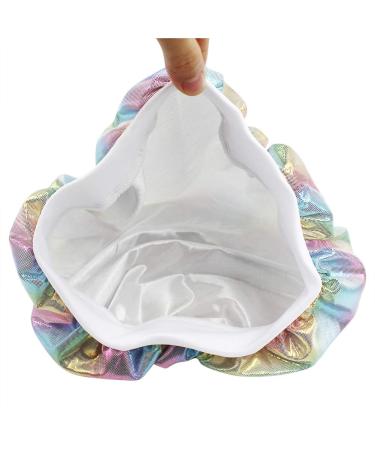 Women's Pink Nightcap Sleep Hat for Curly Natural Hair | Elastic Band Bonnet for Hair Loss - Mossty - Buy Online on GoSupps.com