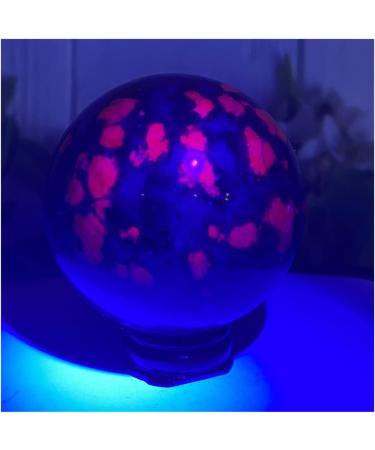 Natural Sphere Natural Gemstones Emeralds and Ruby Symbiotic Crystal Ball Hand Polished Spheres Quartz Decoration Gift 1pc (Color : 320-340g) - Buy Online on GoSupps.com
