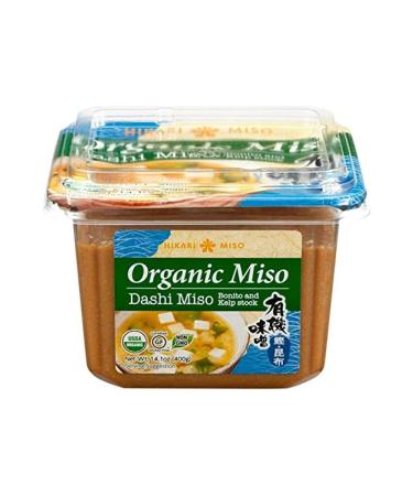 Hikari Organic Dashi Miso Paste, Bonito and Kelp Stock, 14.1 oz