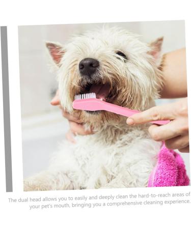 Yardwe 60 Pcs Double Head Dog Toothbrush Dog Teeth Cleaning Toothbrushes Cat Toothbrush and Toothpaste Pp - Buy Online on GoSupps.com