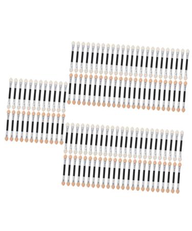 Balacoo 120 Pcs Latex Eye Shadow Stick Eyeshadow Maquillaje Women Makeup Brush Halloween Eye Brush Miss 7.5x1x0.5cmx5pcs Beige Khaki X5pcs