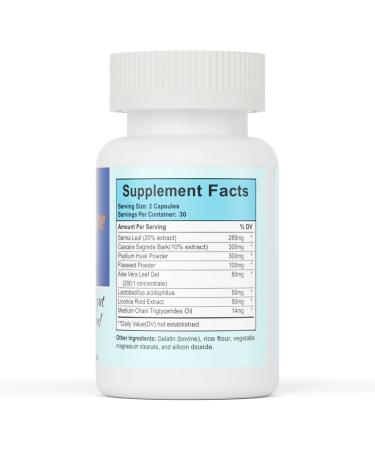 15 Day Gut Cleanse - Advanced Colon Support with Senna & Psyllium Husk Non-GMO Detox Capsules for Men & Women - Buy Online on GoSupps.com