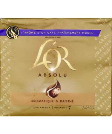 L'Or Absolute Ground Coffee 2X250gr - Pack of 2x250g
