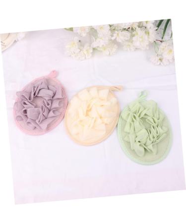 Angoily 6 Pcs Bath Gloves & Elf Lip Balm Set - Japanese-Style Exfoliating Loofah Mitts & Shower Scrubbers for Ultimate Relaxation - Buy Online on GoSupps.com