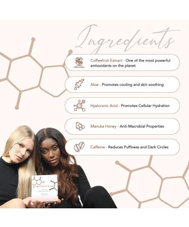 Coffeeface Anti-Aging Moisture Pads with Exfoliation and Hydration | 3-in-1 Textured Skin Treatment | Hypoallergenic for All Skin Types | 16 Count | - Buy Online on GoSupps.com