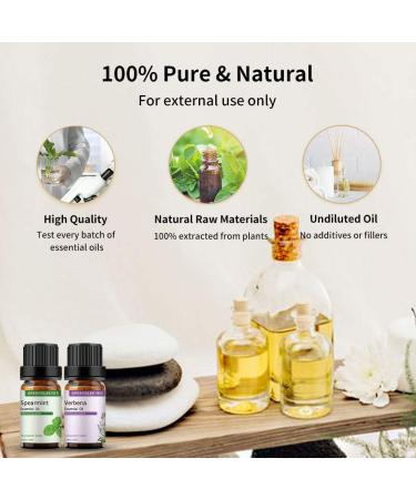 GREENSLEEVES Verbena Essential Oil 10ml - Organic, Pure, and Aromatic - Buy Online on GoSupps.com