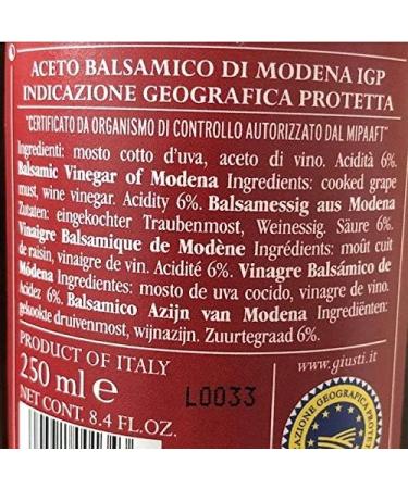  Olico Selections Giusti Santa Tea Set Modena Balsamic Vinegar IGP 3 Gold Medals 250 ml and Extra Virgin Laudemio Olive Oil 500 ml - Buy Online on GoSupps.com