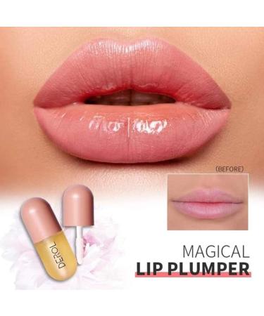Dowager Lip Plumper Serum - Natural Lip Enhancer for Elasticity & Plumping - 5ml - Buy Online on GoSupps.com