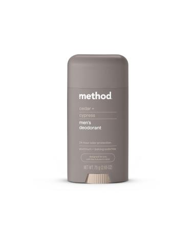 Method Deodorant Cedar + Cypress 24 Hour Odor Protection 2.65 oz