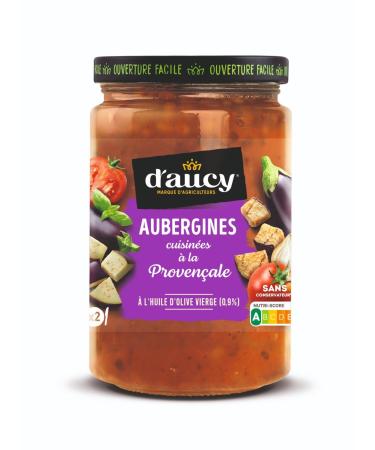 D'Aucy D Pas y Aubergine Cuisine la provencale d'aucy 380 g - The 380 g jar