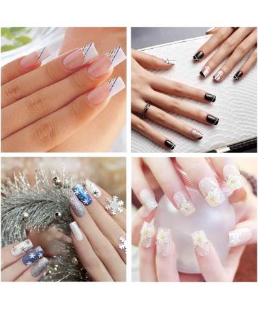 WJIASI Natural False Nails: Oval French Acrylic Artificial Nail Tips for Girls & Women - 500 pc, 10 Sizes - Natural Color - Buy Online on GoSupps.com