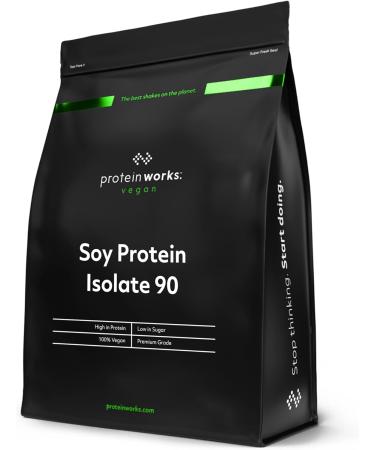 The Protein Works Soy Protein Isolate Powder - 100% Plant-Based | Low Fat | No Added Sugar | Gluten-Free | Caramel Macchiato Flavor - 2kg - Buy Online on GoSupps.com