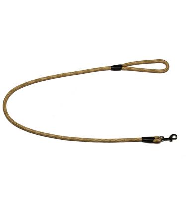 Leash - rope leash with hand loop Basic 10mm 27 colours 7 lengths (1.20 m hemp-coloured) 1.20 m hemp-coloured