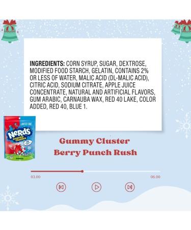 NRD-Cluster Halloween Candy Gummy Cluster Berry Punch Rush Candy Snacks for Halloween Treats Christmas and Snacks for Kids 227grams (Pack of 2) - Buy Online on GoSupps.com