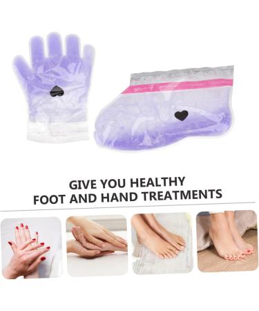 FRCOLOR 2paires Couverture De Soin Cire De Paraffine Pour Mains Hydratant Lavande Pour Spa Domicile Soin De Beaut  - Buy Online on GoSupps.com