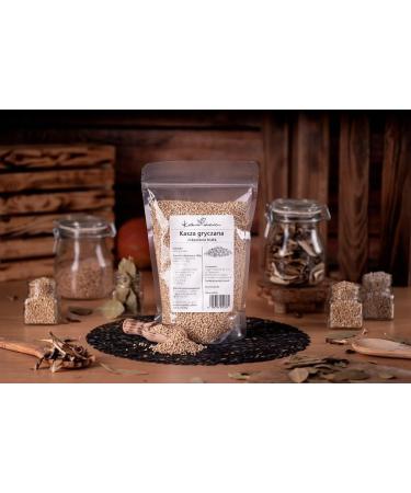  Kuchnia Zdrowia Kuchnia Zdrowia - Unroasted White Buckwheat Groats - High Quality - Vegan - Natural - Leak-Proof Zipper Packaging - 1kg Doypack - Buy Online on GoSupps.com