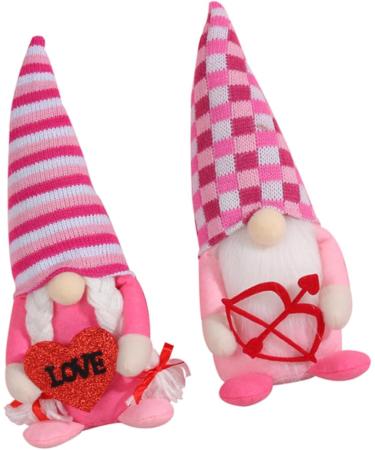 Alipis 6 Pcs Valentine Gnome Bride Cupid Valentines Gnomes Plush Gnome Ornaments Lovers As Shownx3pcs 8x7x26cm x3pcs - Buy Online on GoSupps.com