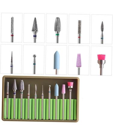 minkissy 3 Sets Nails Kits Nail Grinding Polisher Nail Drill Bit Brush Gel Nails Bit Nail Drill Replacement Bits Manicure Sand Tool Ceramic Nail File Nail Bit Nail Drill Tool Gravel Diamond - Buy Online on GoSupps.com