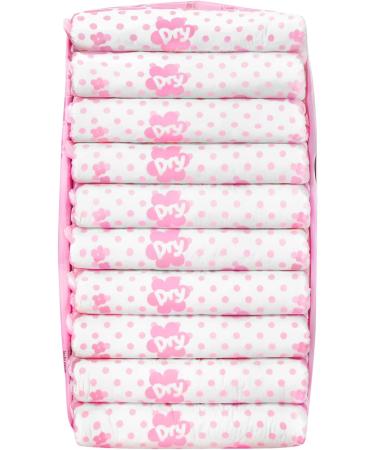 LittleForBig Adult Printed Diapers - Baby Usagi 10 Pack (Medium 71-96 CM) Pink | International Shipping Available - Buy Online on GoSupps.com