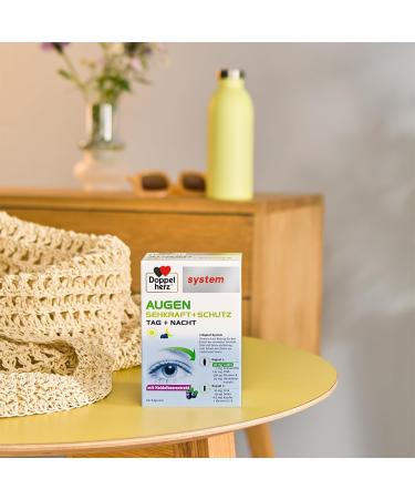 Doppelherz System Eyes Vision + Protection - Vitamin A for Normal Vision - 60 Capsules - Buy Online Internationally - Buy Online on GoSupps.com