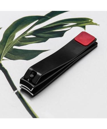 SUICRA Nail Clippers Fingernail Clipper Toenail Stainless Steel Black Nail Clippers Nail Scissors Large Single Manicure Tool Pedicure Finger Toe Scissors Nail Accessories (Size : S) - Buy Online on GoSupps.com