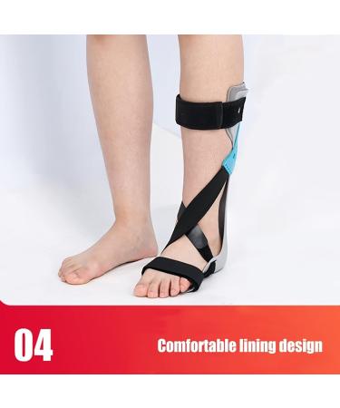 Buy Foot Drop Orthosis Brace | Ankle-Foot Fixation for Pain Relief & Nerve Injury | Varus Valgus Corrective Shoes - Small Right - Buy Online on GoSupps.com