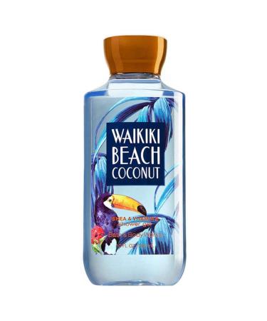 Bath & Body Works Signature Collection Shower Gel Waikiki Beach Coconut 10 Ounce