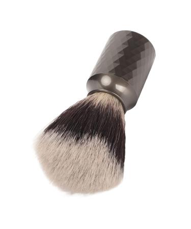 Premium Men's Ergonomic Shaving Brush | Fine Synthetic Hair for Comfortable Shaving & Effective Cleaning - Buy Online on GoSupps.com