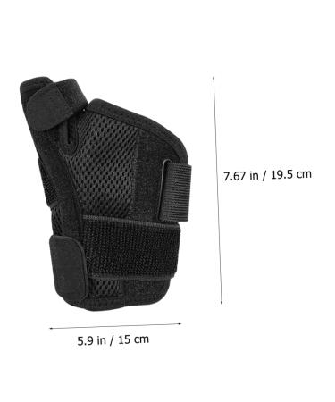 FRCOLOR Wristband Splint Retainer Holder - Thumb Stabilizer & Hand Support - Protective Polyester Herringbone Fitness Strap - Buy Online on GoSupps.com