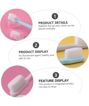 Mobestech 8pcs Maternity Toothbrush Set - Soft Fur Edelweiss for Pregnant Women | International Shipping - Buy Online on GoSupps.com