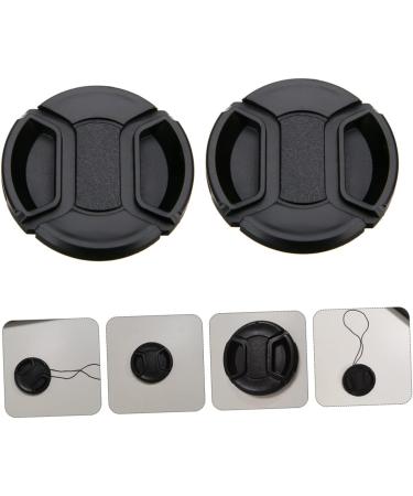 Milisten 4 Pcs Camera Lens Cover Lens Cover Replacement Mm Lens Cover SLR Camera Lenses Shots Camera Front Cap Lens Protective Covers Lens Protector Universal Lens Cap Dust Cover Black 6.7X6.7CM - Buy Online on GoSupps.com