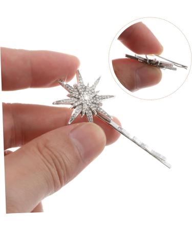 FRCOLOR 6 Sets Hair Clip Set Barrettes for Crystal Wedding Hair Metal Hair Clips Moon Hair Clip Geometric Hair Accessories Bridal Hairpin Star Hair Clips Bang Clip Gothic Alloy Child - Buy Online on GoSupps.com