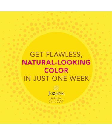 Jergens Natural Glow Sunless Tanning Lotion | Medium to Tan Skin | 7.5oz Daily Moisturizer with Antioxidants & Vitamin E - International Shipping Available - Buy Online on GoSupps.com