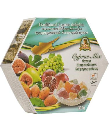Traditional Cyprus/Greek Loukoumi Delight Sweets 300g- Select from Mixed Flavour (Mix Vlavour Pear) - Buy Online on GoSupps.com