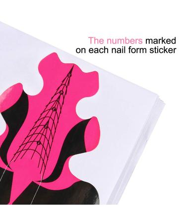 Buy UV Gel Nail Forms | Lightweight Portable Acrylic Nail Forms for Professionals & Learners - International Shipping Available - Buy Online on GoSupps.com