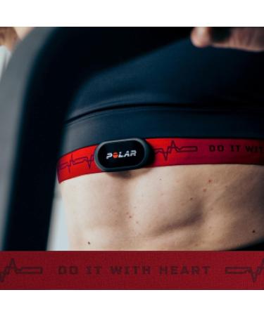 Polar H10 Heart Rate Monitor  ANT + M-XXL: 26-36" Red Beat - Buy Online on GoSupps.com
