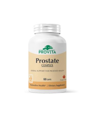 PROVITA Prostate Complex | Prostate Health Supplement for Men with Saw Palmetto, Beta-Sitosterol & Pygeum | Supports Urinary Flow, Healthy Prostate & Antioxidant Properties
