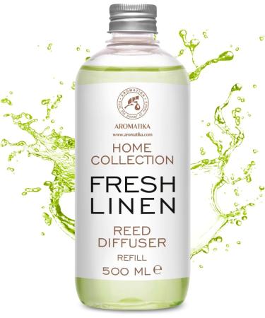 Fresh Linen Room Fragrance Diffuser Refill 500ml - Refreshing Scent for Home & Spaces - Buy Online on GoSupps.com
