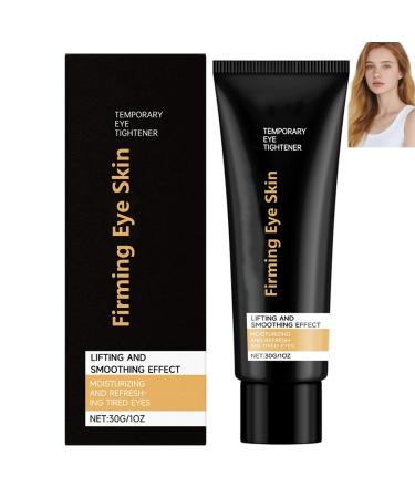 homomdy Temporary eye cream firms the eyes instant firming eye cream reduces puffiness dark circles and bags anti-aging reduces wrinkles and fine lines (1 pc)