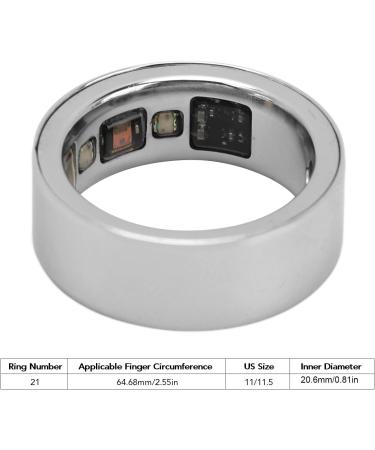 Type 21 Smart Health Ring - Sleep Monitor Heart Rate Tracking Waterproof Dustproof and Photography Control | Shop Internationally - Buy Online on GoSupps.com