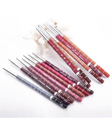 Syglawnd_E59_1000945 Lipliner Pencil 12pcs Professional Lipliner Waterproof Lip Liner Pencil Set Long Lasting Makeup Cosmetic Set For Women Girls Cosmetics Makeup Pens - Buy Online on GoSupps.com